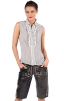 Trachtenlederhose Nappa oldyblack