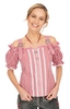Trachtenmiederbluse MELATI rot