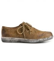 Trachtenschuhe 1110 havanna Seitenschnürer havanna
