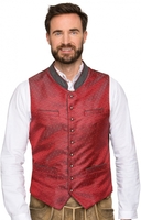Trachtenweste Gilet Arnie rot
