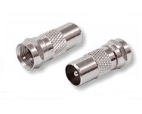 Adapter F-Stecker-IEC-Stecker