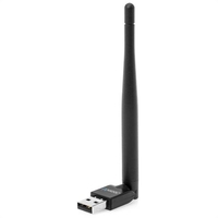 Anadol 150Mbit/s AWL150 USB Wlan Stick Schwarz mit 3 dBi Antenne
