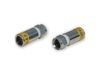 Cabelcon F-56-CX3 4.9 - gelb - F-Stecker RG6 Compression