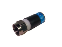 Cabelcon F-56-CX3 5.1 HP - blau - F-Stecker RG6 Compression