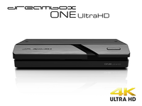 Dreambox One Ultra HD 2x DVB-S2X MIS Tuner 4K 2160p E2 Linux Dual Wifi H.265 HEVC