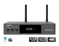 Edision OS mio 4K UHD Receiver DVB-S2X + DVB-T2/C grau