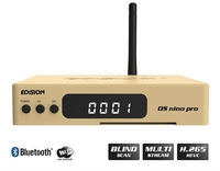 Edision OS nino pro DVB-S2X + DVB-T2/C Full HD Receiver gold