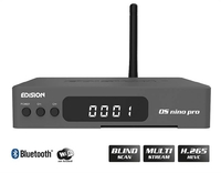 Edision OS nino pro DVB-S2X + DVB-T2/C Full HD Receiver grau