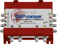 EMP Centauri Profi-Line aktiv Splitter Kaskadierer T4/8PCN-3
