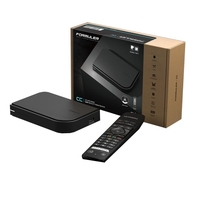 Formuler CC 4K UHD IPTV Android 7 Player mit DVB-T2 Tuner H.265 2GB RAM 16GB Flash,  Wlan,  Schwarz