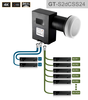 GT-SAT Unicable-LNB GT-S2dCSS24 24UB mit 2 Legacy-Ausgängen für bis zu 26 Teilnehmer - 4K/UHD
