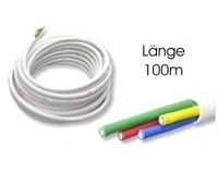 Koaxkabel Quattro 4x 6, 8mm GG6U - 100m -