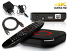 MAG 424w3 IPTV Receiver SET TOP BOX 4K WiFi HEVC H.265 UHD Multimedia Player