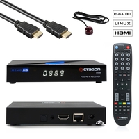 Octagon SX889 Full HD IP H.265 LAN HDMI Linux TV IP Mediaplayer incl. 300Mbit WiFi-Stick