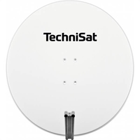 SATMAN 650 Plus mit AZ/EL-Halterung für UNYSAT-Universal-LNB weiß