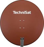 SATMAN 850 Plus rot mit AZ/EL-Halterung für UNYSAT-Universal-LNB