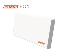 Selfsat H22D+ Flachantenne mit austauschbaren Single LNB