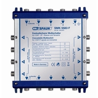 Spaun SMK 5583 F SAT-Multischalter 8 Teilnehmer / 5 Eingänge
