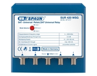 Spaun SUR 420 WSG Sat Antennen Relais DiSEqC 4/1 mit Option