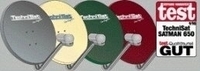 Technisat Skytenne 850 inkl. 4x Quattro LNB rot