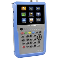 TELESTAR SATPLUS 3 H.265 HD für DVB-S/S2/T/T2/C IPTV COMBO Satfinder mit Spektrum