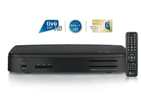 Telesystem TS 9020 HD Twin Sat-Receiver USB PVR WiFi inkl. Tivusat HD Karte