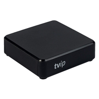 TVIP S-Box v.412se IPTV HD Multimedia Box Android WLAN schwarz