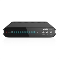 Viark DROI 4K 2160p H.265 HEVC Combo Android 7.0 Wifi DVB-S2-C-T2 Receiver Schwarz