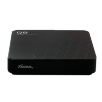 Xsarius Q8 V2 - 4K UHD OTT Media Streamer, Premium TV,  WLAN,  Bluetooth,  Android 8.0 Oreo