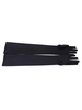 1920er Jahre Mode Flapper Black Viscose Great Gatsby Handschuhe