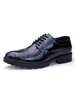2013 trendige Lederschuhe aus mit Pop-Art Muster