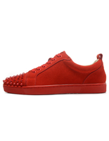 2014 Neuer Sneaker aus Schaf-Suedeleder mit Ziernieten