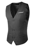 2020 Blazer Herren Casual Anzüge gemischten Baumwollen im casualen Stil REGULAR FIT mit figurbetonendem Design und V-Ausschnitt für Herren