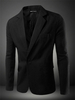 2020 Blazer Herren für Herbst mit figurbetonendem Design und Umlegekragen im casualen Stil Baumwolle für Straßen-Style und Herren
