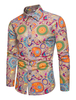 2020 Hawaii Hemd aus mit Print REGULAR FIT Leinen