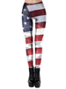 4. Juli Leggings Independence Day Print Dehnbare Legging