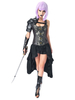 4-teiliges Holiday Cosplay Schwarz Vintage Korsett Set