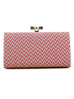 Abend Party Handtaschen Zickzack Muster Hochzeit Clutch Bags