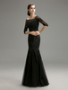 Abendkleid aus Tüll in Schwarz