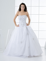 Abendkleid in Weiß