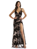 Abendkleid Schwarz Ärmelloser Schatzhals rückenfreie lange Abendkleider Festzugskleid