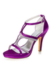 Abendschuhe Sandalen Satin Damen Party Schuhe Mit Strass