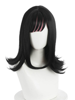 Akudama Drive Gewöhnliche Person Ibanjin Cosplay Perücke Hitzebeständige faserschwarze Cosplay Perücken