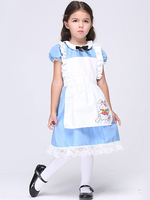 Alice im Wunderland Kostüm Halloween Fairytail Kostüm Cosplay für Kid Halloween