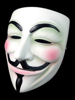 Anonyme Maske V Für Vendetta Guy Fawkes Halloween Cosplay Hacker Maske