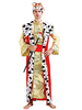Arabische Nacht Kostüm Halloween Männer Gold Kleid Outfit asiatisches Kostüm