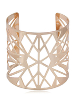 Armband für Frau blond ausgeschnitten Metall nicht Stein Armbänder