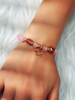Armband für Frau Pink Resin Jelly Bracelets