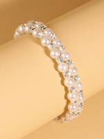 Armband Silber Perle.