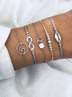 Armbänder Armband Für Frau Silber Metallschmuck Anzug